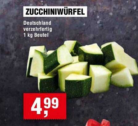 ZUCCHINIWÜRFEL