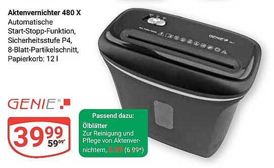 Aktenvernichter 480 X