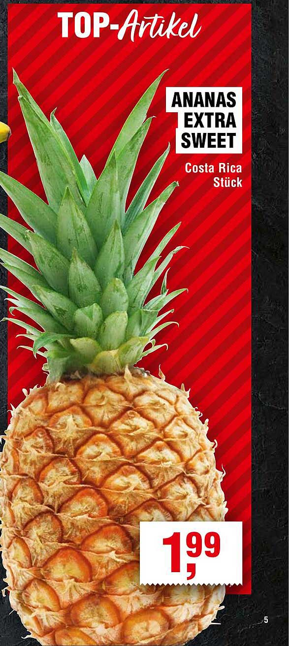 ANANAS EXTRA SWEET Costa Rica Stück