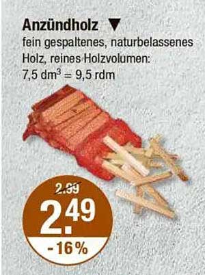 Anzündholz - fein gespaltenes, naturbelassenes Holz