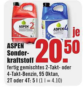 ASPEN Sonderkraftstoff
