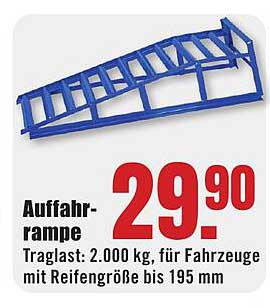 Auffahrtrampe