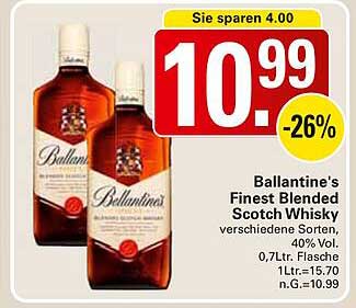 Ballantine's Finest Blended Scotch Whisky