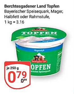 Berchtesgadener Land Topfen - Bayerischer Speisequark