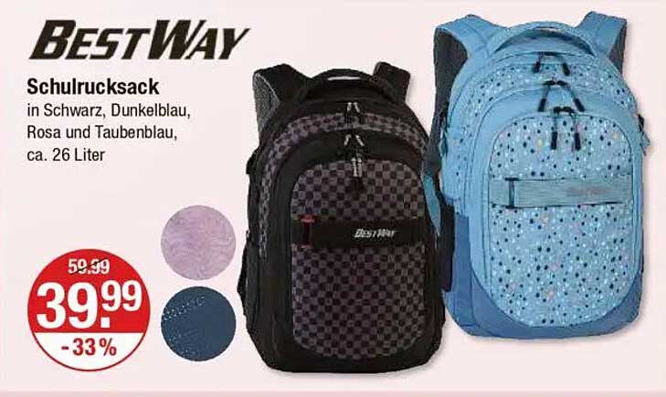 BESTWAY Schulrucksack – Für Schule und Freizeit