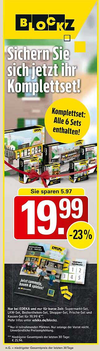 BLOCKZ Komplettset - Jetzt zuschlagen!