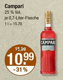 Campari 0,7-Liter-Flasche