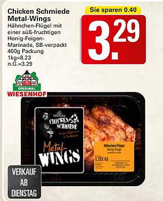 Chicken Schmiede Metal-Wings