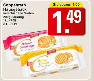 Coppenrath Hausgebäck verschiedene Sorten 200g Packung