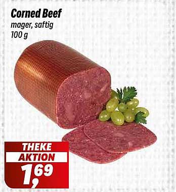 Corned Beef - mager, saftig, 100 g