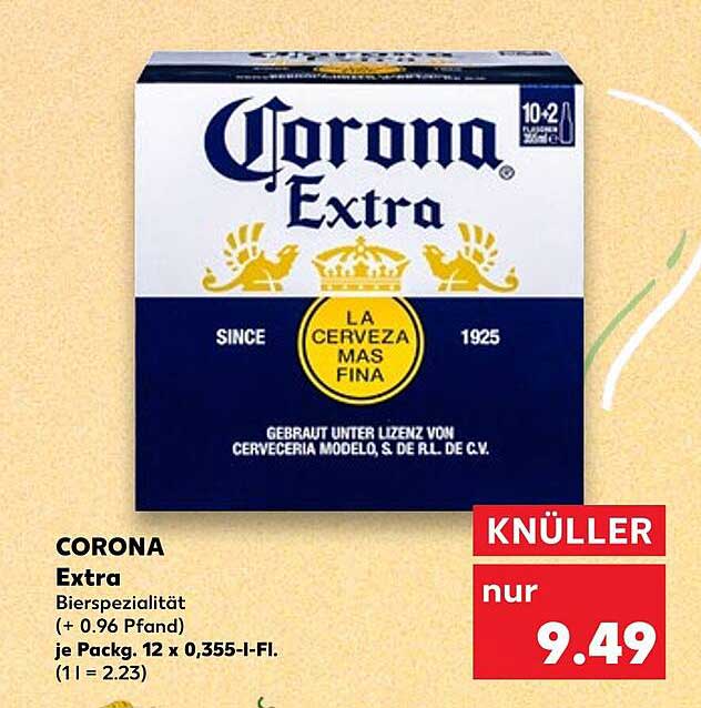 CORONA Extra Bierspezialität