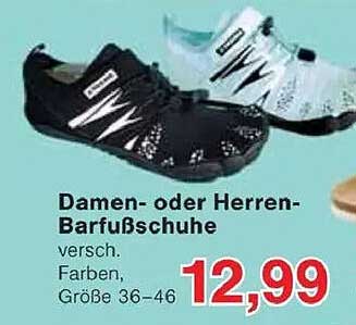 Damen- oder Herren-Barfußschuhe