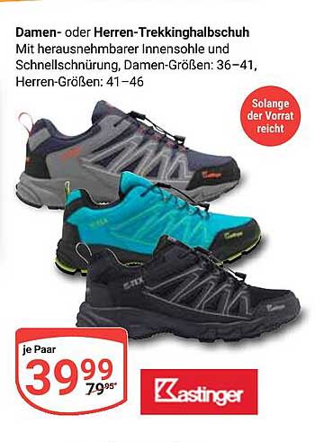 Damen- oder Herren-Trekkinghalbschuh