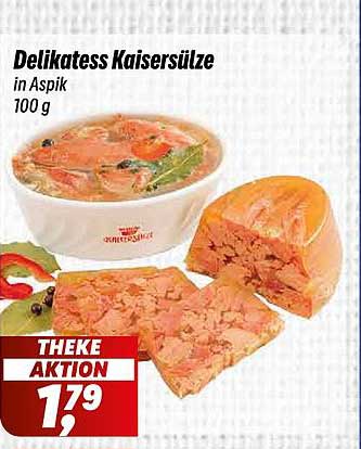 Delikatess Kaisersülze in Aspik - 100 g