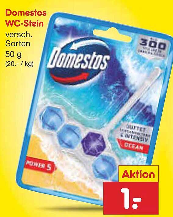 Domestos WC-Stein - verschiedene Sorten, 50 g