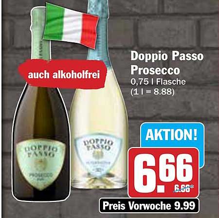 Doppio Passo Prosecco 0,75 l Flasche