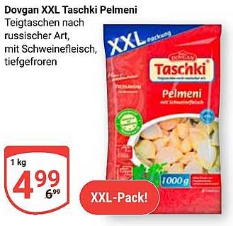 Dovgan XXL Taschki Pelmeni - Teigtaschen nach russischer Art