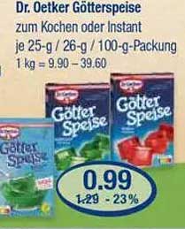 Dr. Oetker Götterspeise zum Kochen oder Instant