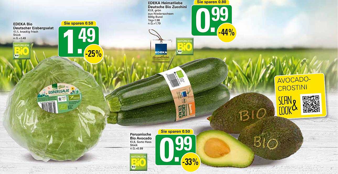 EDEKA Bio Deutscher Eisbergsalat 1,49