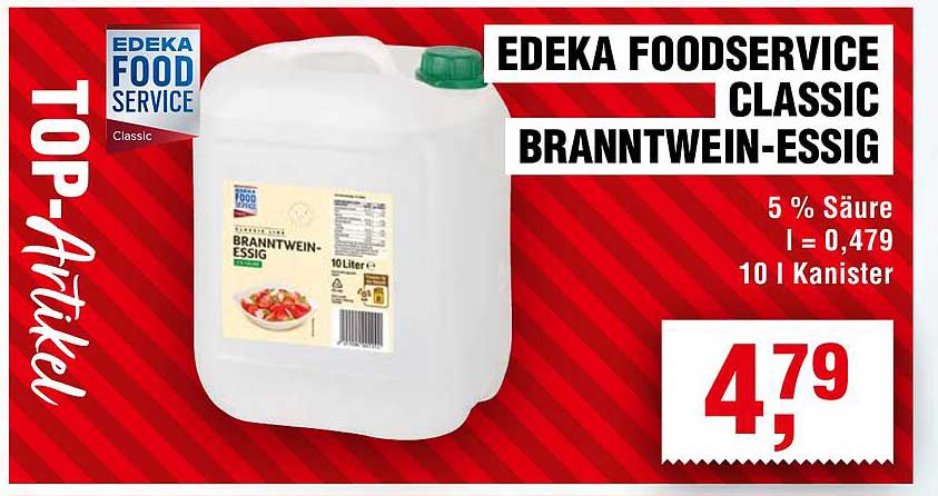 EDEKA FOODSERVICE CLASSIC BRANTNWEIN-ESSIG 10L