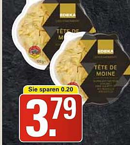 EDEKA Tête de Moine - 100g