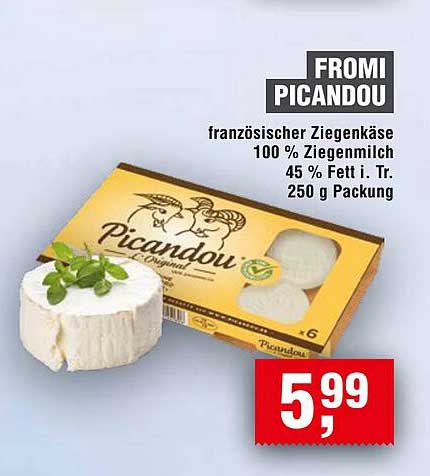 FROMI PICANDOU - Französischer Ziegenkäse