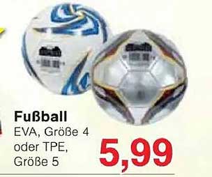 Fußball EVA, Größe 4 oder TPE, Größe 5