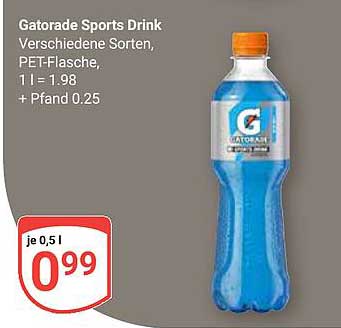 Gatorade Sports Drink - Verschiedene Sorten, PET-Flasche