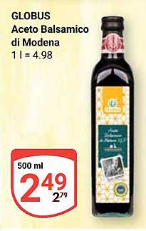 GLOBUS Aceto Balsamico di Modena 500 ml
