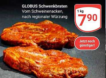 GLOBUS Schwenkbraten vom Schweinenacken, nach regionaler Würzung