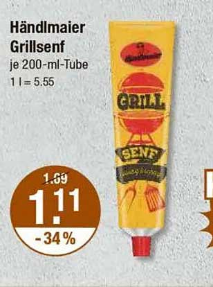 Händlmaier GrillSenf 200 ml
