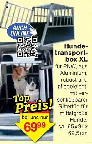 Hundetransportbox XL für PKW