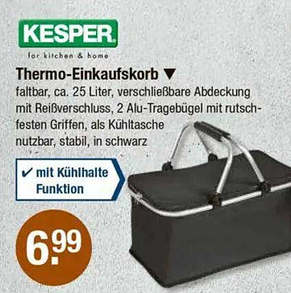 Kesper Thermo-Einkaufskorb