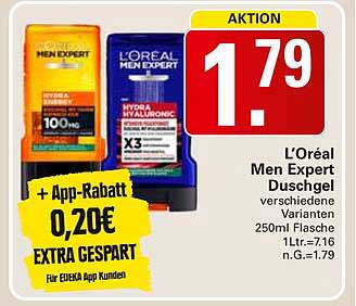 L’Oréal Men Expert Duschgel - verschiedene Varianten 250ml Flasche