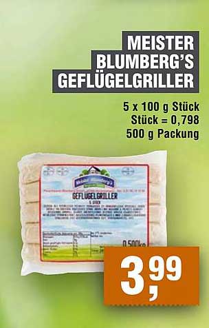 MEISTER BLUMBERG'S GEFLÜGELGRILLER