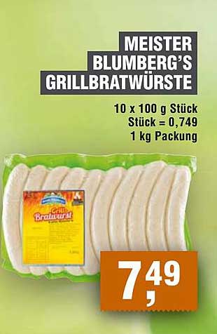 Meister Blumberg's Grillbratwürste