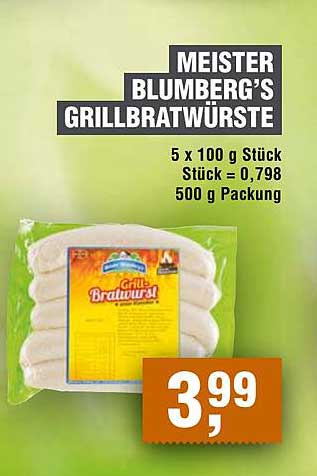 Meister Blumberg's Grillbratwürste