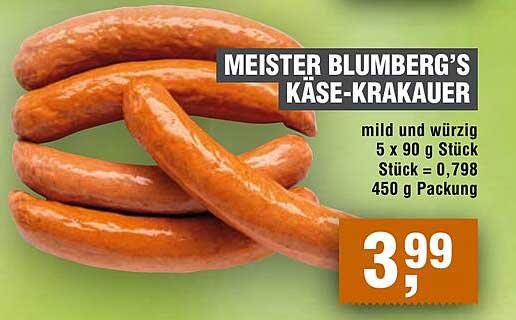 MEISTER BLUMBERG'S KÄSE-KRAKAUER