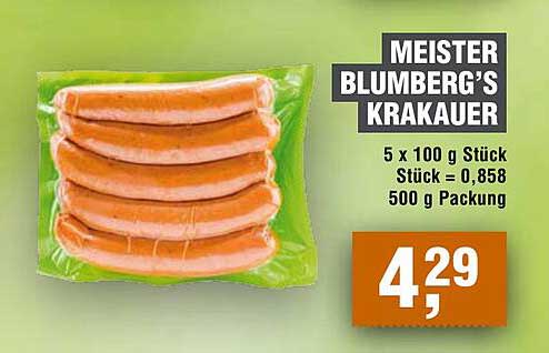 MEISTER BLUMBERG'S KRAKAUER