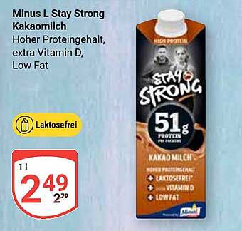 Minus L Stay Strong Kakaomilch