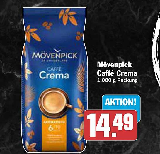 Mövenpick Caffè Crema 1.000 g Packung