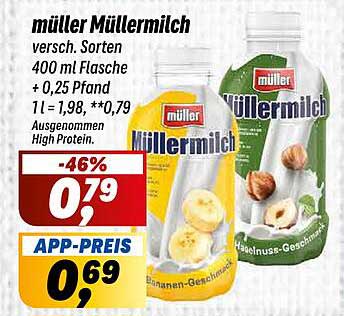 müller Müller Milch 400 ml - Verschiedene Sorten