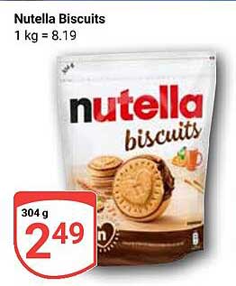 Nutella Biscuits 304 g zum Sonderpreis