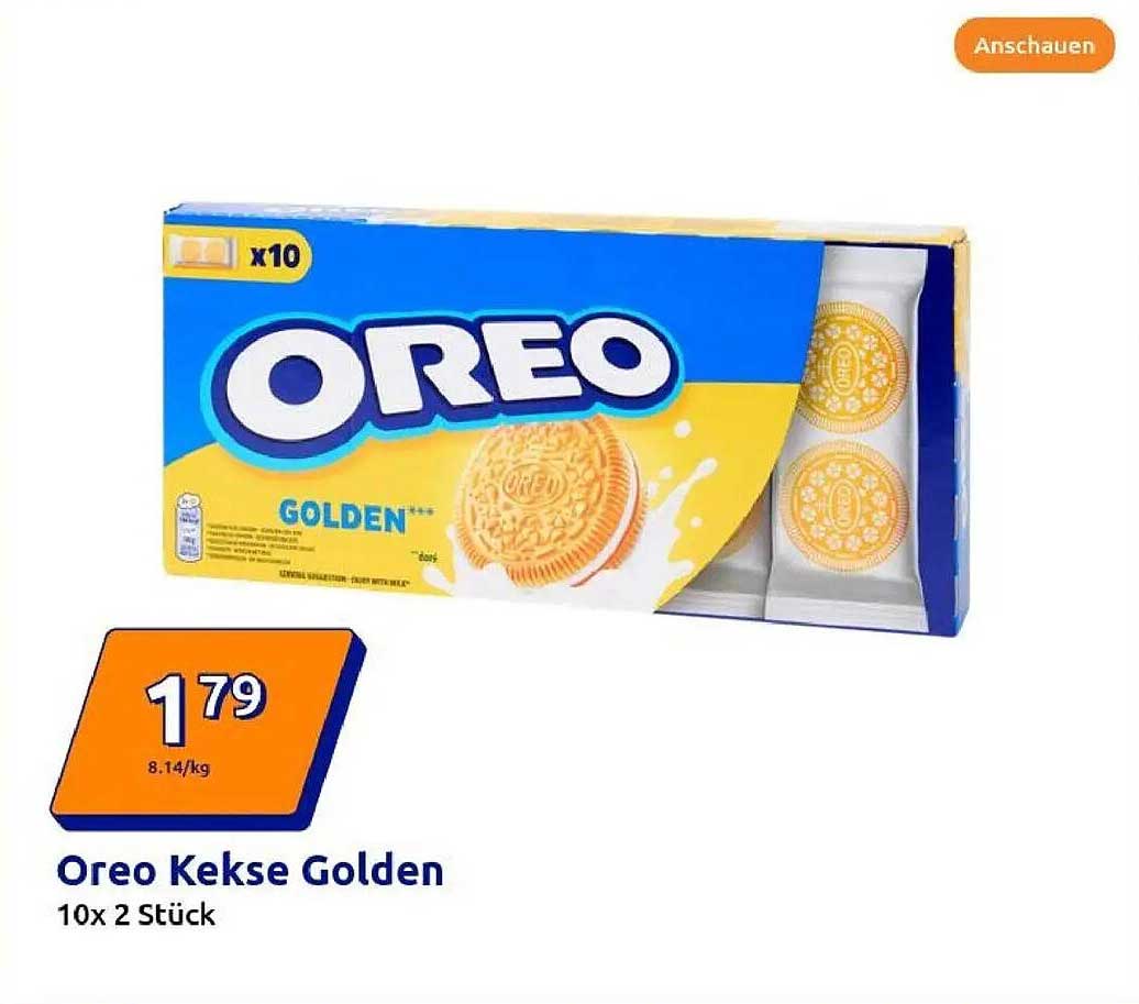 Oreo Kekse Golden 10x2 Stück