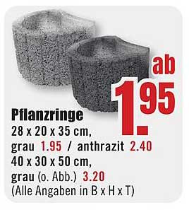Pflanzringe in verschiedenen Größen und Farben - Ideal für Ihren Garten
