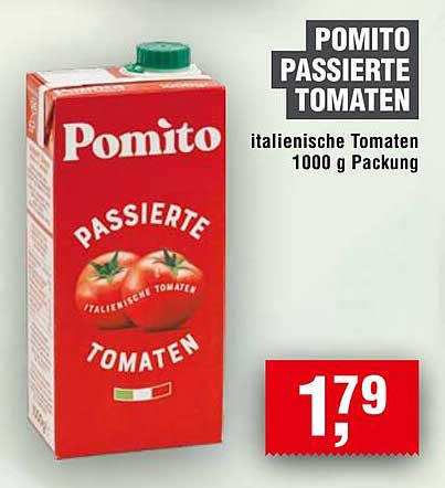 Pomito Passierte Tomaten 1000 g Packung