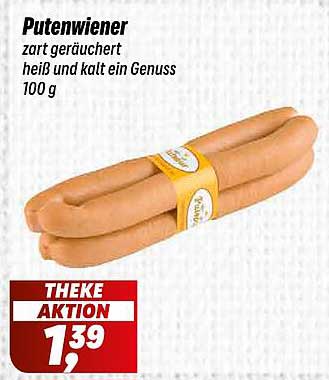 Putenwiener - zart geräuchert, heiß und kalt ein Genuss