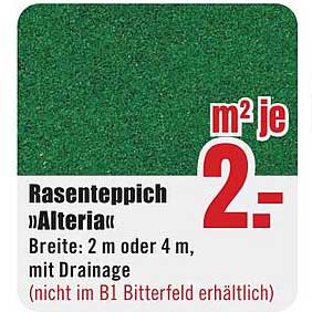 Rasenteppich 'Alteria' – Der ideale Begleiter für Ihren Außenbereich