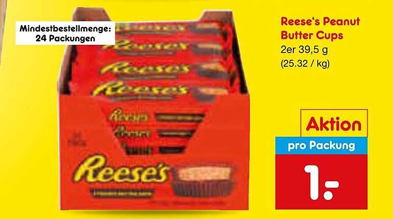 Reese's Peanut Butter Cups 2er Packung