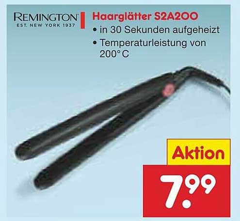 Remington Haarglätter S2A200